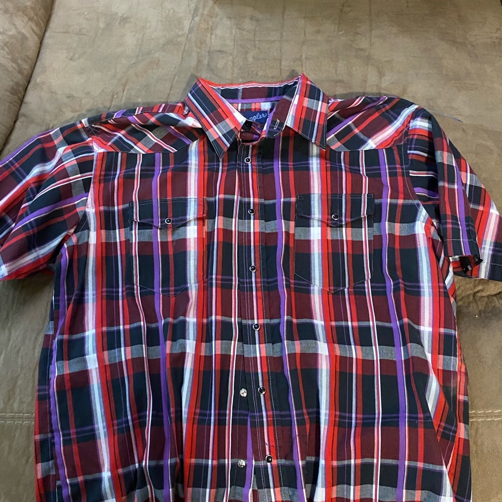 Wrangler short sleeve button up